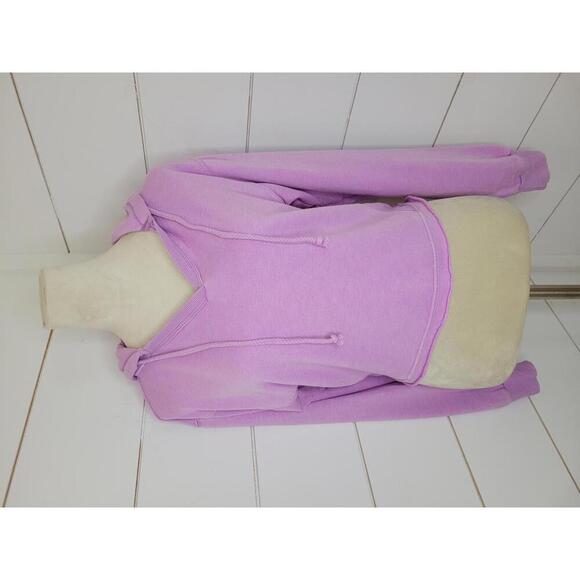 American Eagle Outfitters XS lavender purple pullover cropped hoodie - Picture 1 of 5